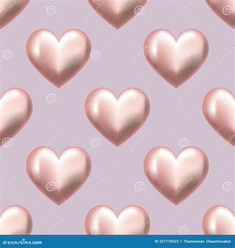 Slightly Pink Heart .